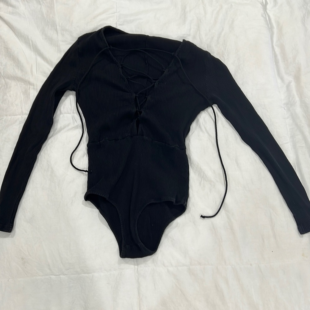 Black Sexy Bodysuit